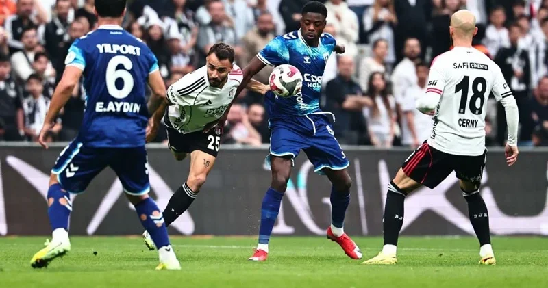 Beşiktaş 1 1 Samsunspor (Süper Lig maçı özeti)