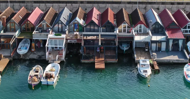 Trabzon daki Balıkçı Barınakları Lüks Konut Oluyor