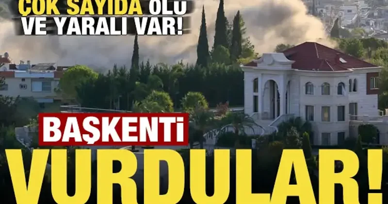 Son dakika: İsrail, Lübnan ı vurdu: Çok sayıda ölü ve yaralı var!
