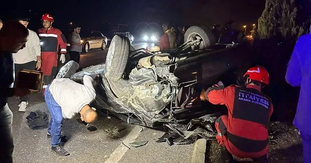 Takla atan araçta sürücü hafif yaralandı Muğla Haberleri