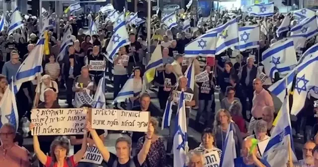 Hayfa’da Netanyahu karşıtı öfke dinmiyor VİDEO İZLE