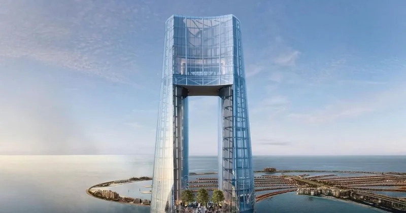 377 metre yüksekliğindeki otel hizmete girdi! Sözcü Gazetesi