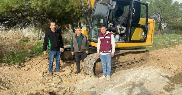 Burunköy de yangın yolları açılıyor Aydın Haberleri