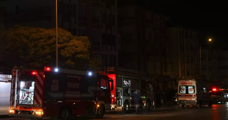 Ankara da apartmanda patlama!