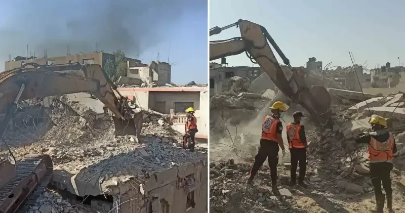 Gazze’de enkaz altındaki cenazeler çıkarılıyor: İlk aşamaya başlandı Ortadoğu Haberleri