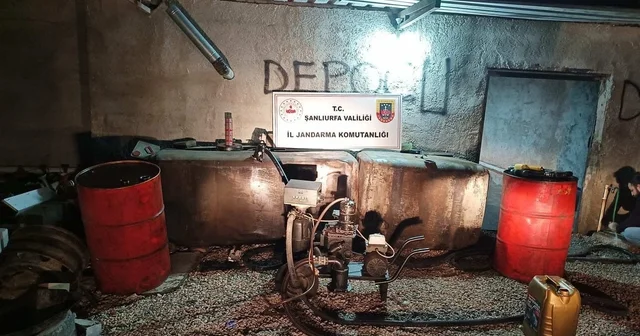 Şanlıurfa da bin 270 litre kaçak akaryakıt ele geçirildi Şanlıurfa Haberleri