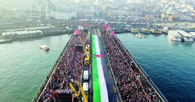 1 Ocak ta Gazze için Galata ya Yerel Gündem Haberleri