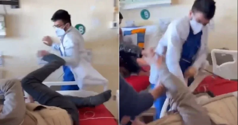 Sinir krizi geçiren doktor, hasta öğretmeni tekme tokat dövdü Sözcü Gazetesi