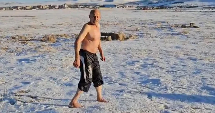 78 yaşındaki adamın sağlığı için yaptığı hayrete düşürüyor