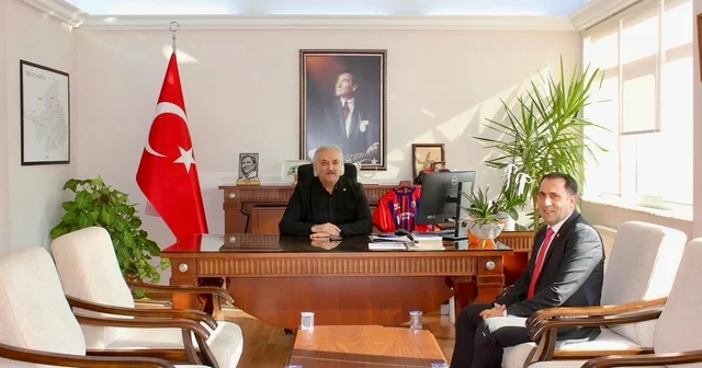 Aydın Aile ve Sosyal Hizmetler İl Müdürü Türkoğlu, Kaymakam Akça ile bir araya geldi Aydın Haberleri