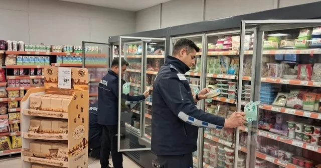 Germencik te zabıta ekipleri zincir marketlerde denetim gerçekleştirdi Aydın Haberleri