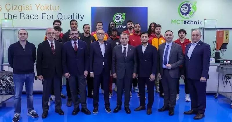 Galatasaray MCT Technic’ten, MCT Technic fabrikasına ziyaret