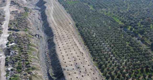 Buharkent te İlek Bahçesi Projesi nde altyapı çalışmaları sürüyor Aydın Haberleri