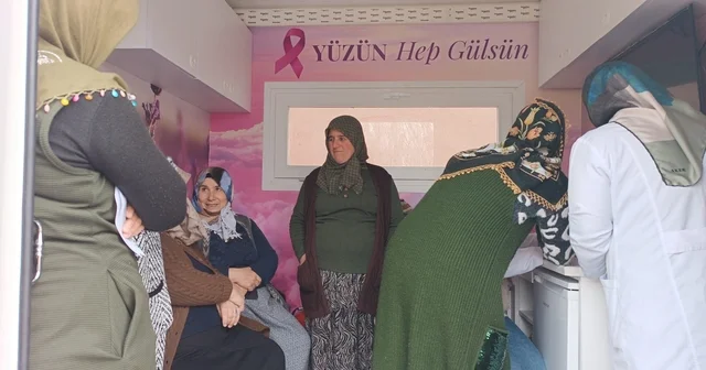 Ağrı da gezici kanser tarama aracı köy köy dolaşarak kadınlara ücretsiz hizmet sunuyor Ağrı Haberleri