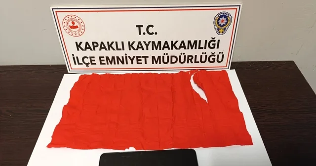 Kapaklı da yakalanan madde satıcısı tutuklandı Tekirdağ Haberleri