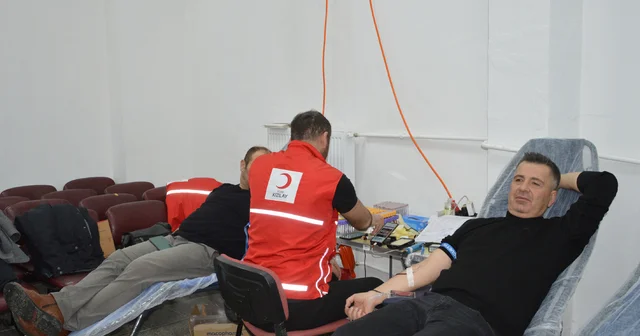 Havza da iki okulda veliler kan bağışında bulundu Samsun Haberleri