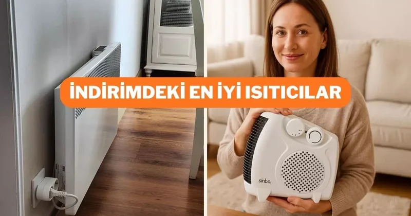 Yılın Son Fırsatları na özel en indirimli ısıtıcılar burada!