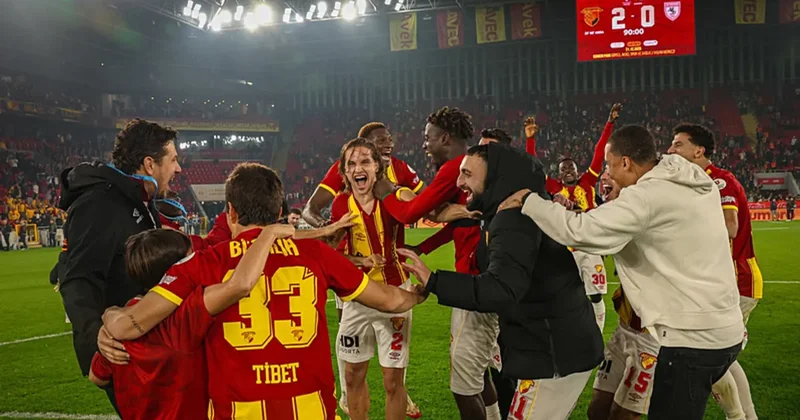 Göztepe ilk devrenin en az gol yiyen takımı oldu