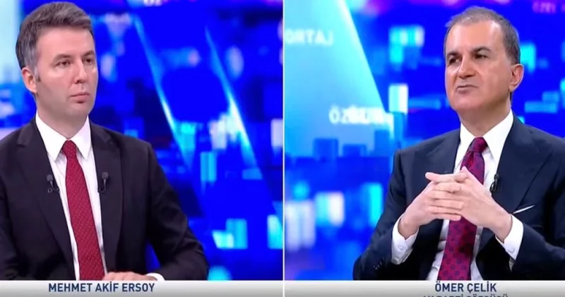 İddia: AKP Sözcüsü Ömer Çelik, operasyon yapılacağını bilmelerine rağmen Mehmet Akif Ersoy u güçlü göstermek için programına katıldı