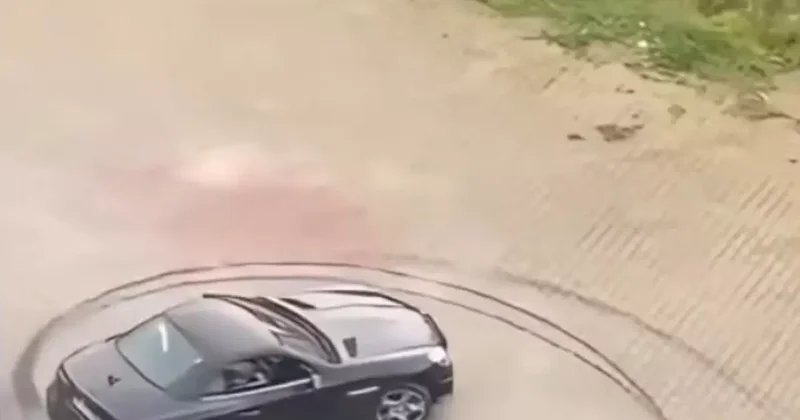 Maltepe’de hastane otoparkında drift atan şahsa 48 bin lira ceza