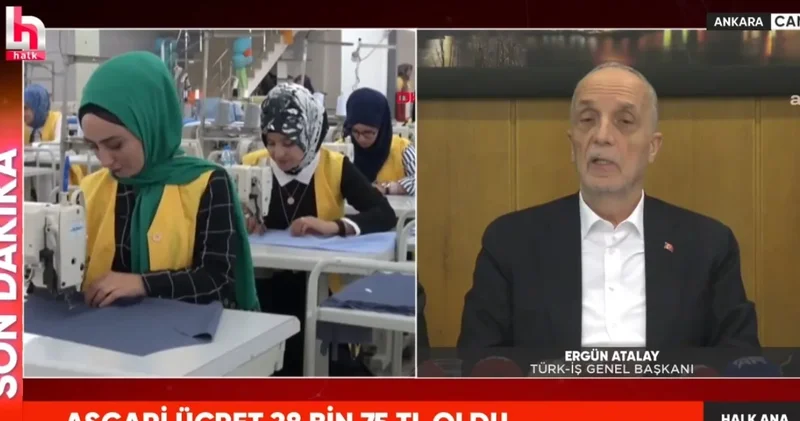 Asgari ücret belli oldu! Türk İş Başkanı Atalay dan ilk tepki