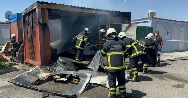 İtfaiye ekipleri bir yılda bin 503 olaya müdahale etti Adıyaman Haberleri