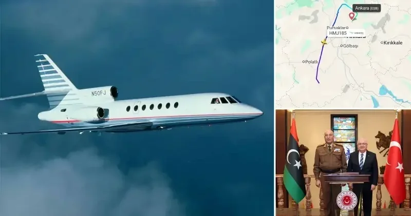 SON DAKİKA: Ankara da Libya Genelkurmay Başkanı Haddad ı taşıyan uçak nasıl ve nereye düştü? Kaza mı, sabotaj mı? Ankara Haberleri