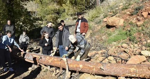 Köyceğiz de Ormancılık Yüksek Okulu öğrencileri saha uygulamalarına katıldı Muğla Haberleri