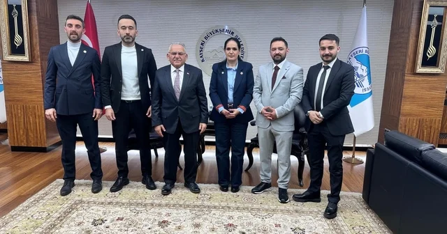 Avrupa Kayserili İşverenler Birliği nden Başkan Büyükkılıç a ziyaret Kayseri Haberleri