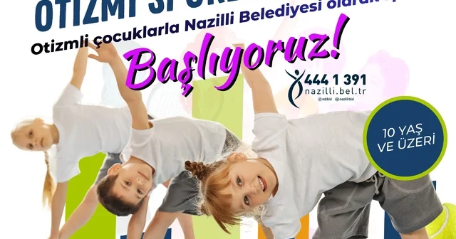 Nazilli Belediyesi nden otizmli çocuklara spor kursu Aydın Haberleri