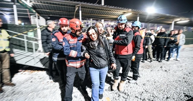 Menemen İZBAN İstasyonu nda deprem ve kaza tatbikatı İzmir Haberleri