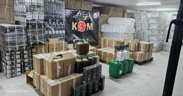 3 ton zeytinyağından 23 ton sahte zeytinyağı yaptılar Sağlığa zararlı yağları piyasaya zeytinyağı diyerek sokan 3 şüpheli yakalandı Uşak Haberleri