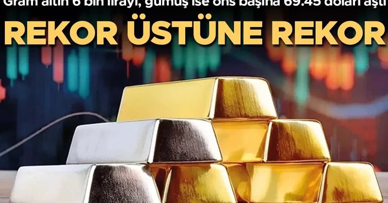 Altında eşik geçildi... Gram altın 6 bin lirayı aştı