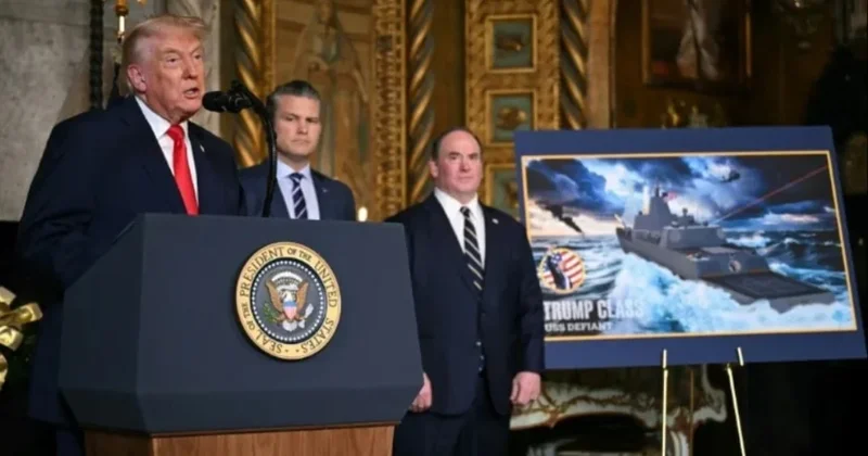 Trump, donamasının 100 kat daha güçlü gemilerine kendi adını verdi Sözcü Gazetesi