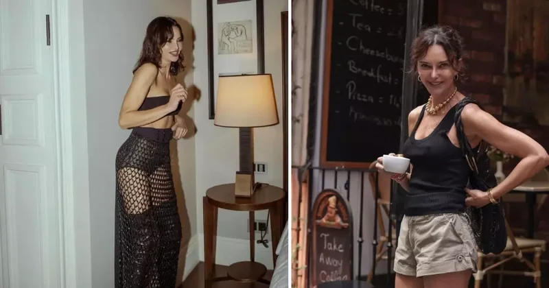 İlk bakışta başörtüsü sanıldı! Hande Ataizi nin taktığı şey bambaşka çıktı