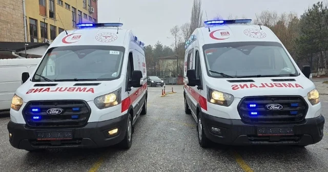 Kütahya ya 2 yeni 112 Acil Sağlık Ambulansı tahsis edildi Kütahya Haberleri