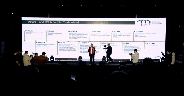 Bursa nın fethinin 700 üncü yılı etkinlikleri görkemli törenle tanıtıldı Bursa Haberleri