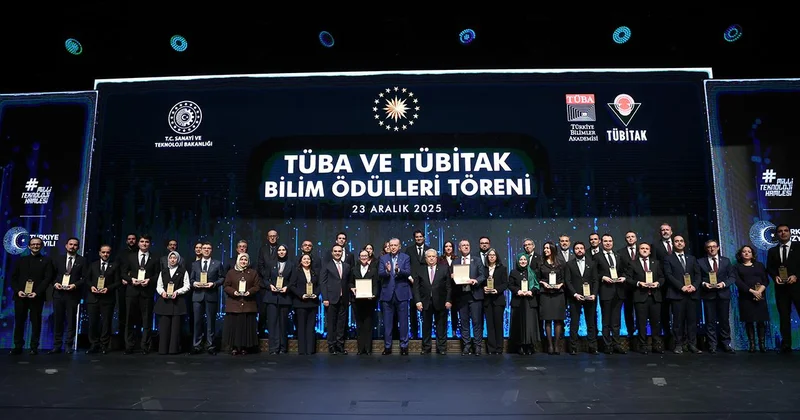 TÜBA ve TÜBİTAK ödülleri sahiplerini buldu