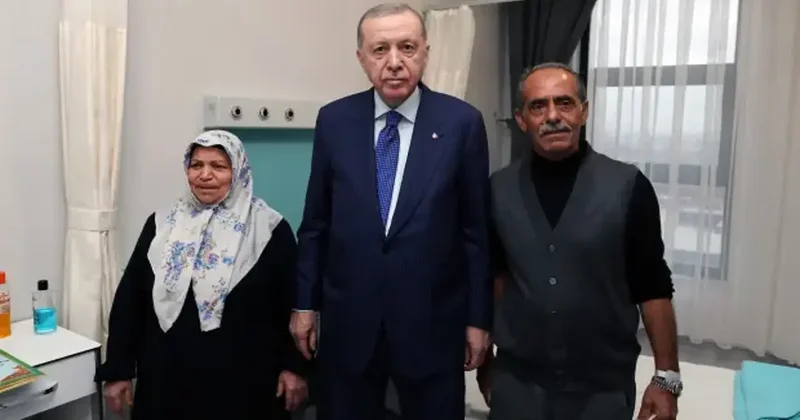 Cumhurbaşkanı Erdoğan, Aydın Şehir Hastanesi ndeki vatandaşlara ziyaret