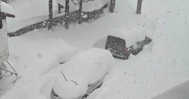Ne Kars ne de Erzurum! Bu ilimizde 10 gündür yağış durmuyor, kar kalınlığı 2 metreyi buldu Sözcü Gazetesi