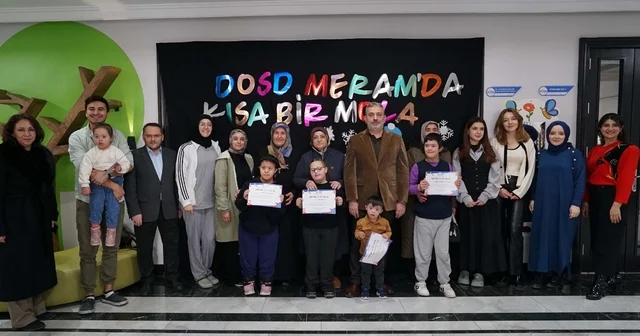 DOSD Meram da öğrenciler başarı belgelerini aldı Konya Haberleri