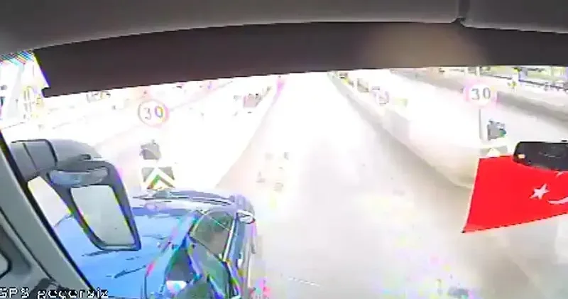 Silivri de 2 kişinin öldüğü kazanın otobüs kamerasının görüntüleri ortaya çıktı