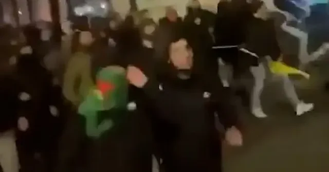 PKK/YPG sempatizanları Avrupa sokaklarını karıştırdı VİDEO İZLE