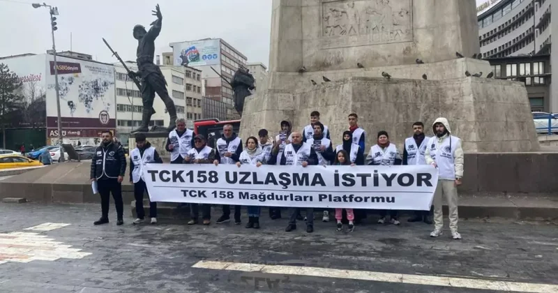Ankara da IBAN mağdurları ndan eylem
