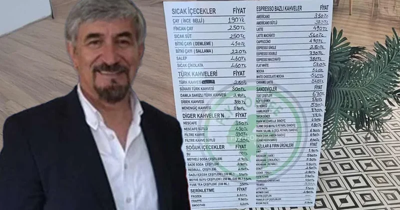 Havalimanında ince belli bardaktaki çay fiyatına inanamadı: Ökkeş Özekşi İstemeden on defa düşünün diyerek paylaştı