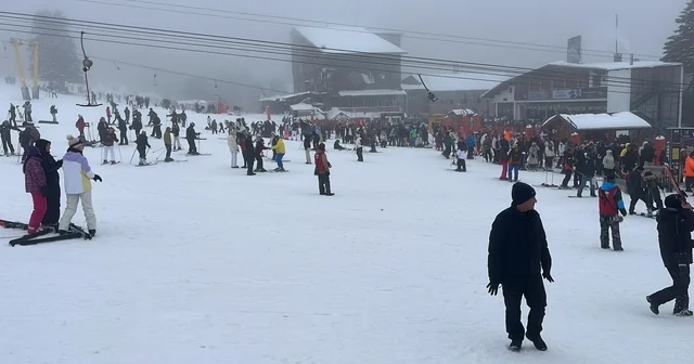 Uludağ da sömestir yoğunluğu Bursa Haberleri