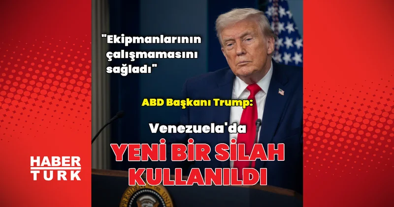 Venezuela da yeni bir silah kullanıldı Dış Haberler