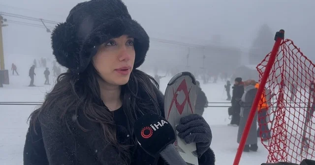 Sömestr tatilinde Uludağ a büyük ilgi, pistler hınca hınç doldu Bursa Haberleri