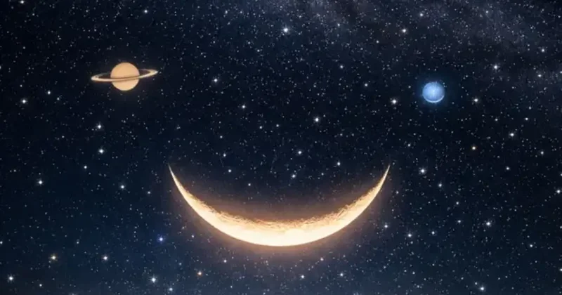 Gökyüzü bu akşam gülümseyecek! Üçü de bir araya geliyor!