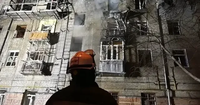 Rusya dan Ukrayna ya hava saldırısı: 31 yaralı VİDEO İZLE